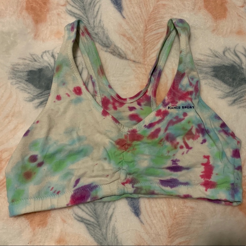 Tie Dye Sports Bra